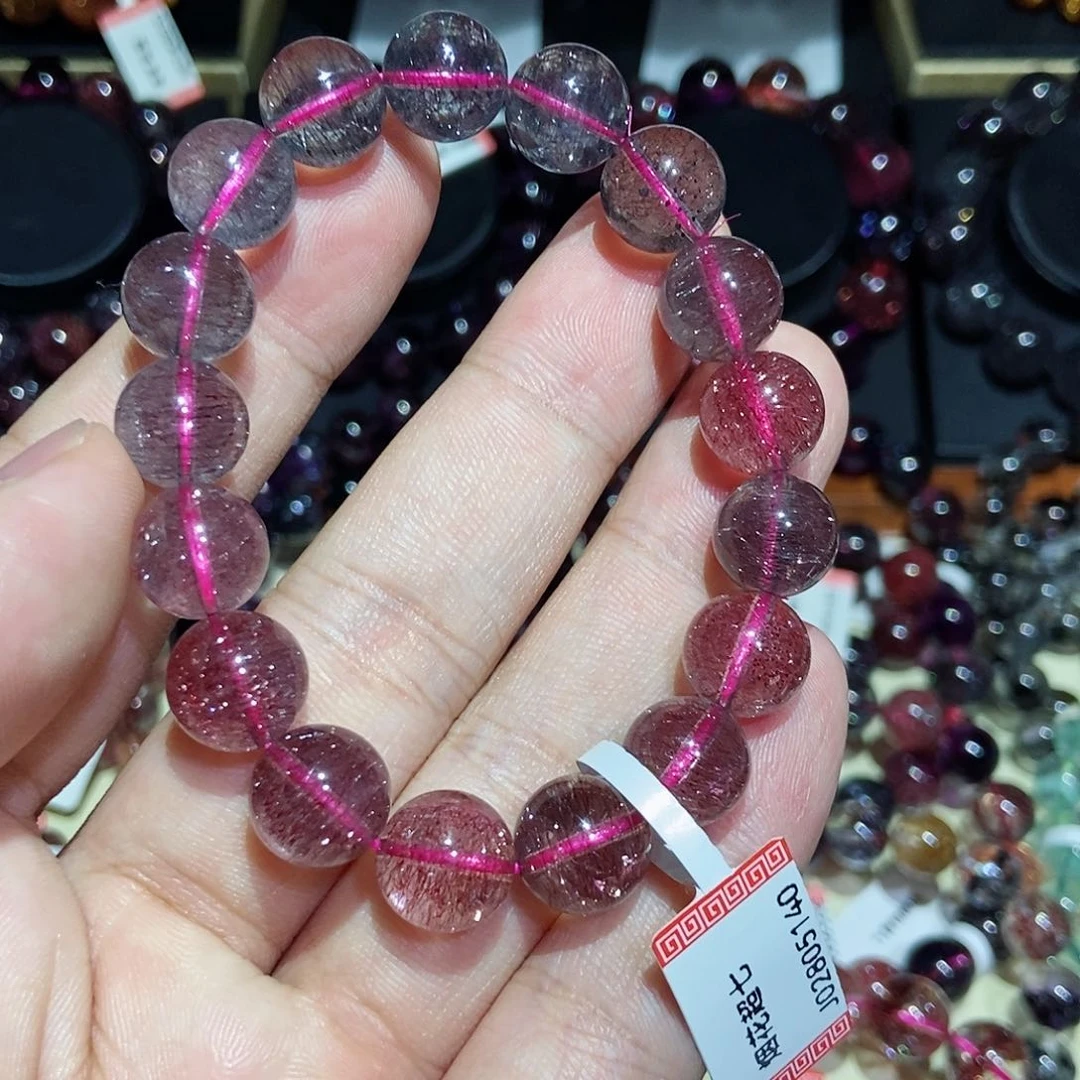 水晶手链未镶嵌红烟花11.9