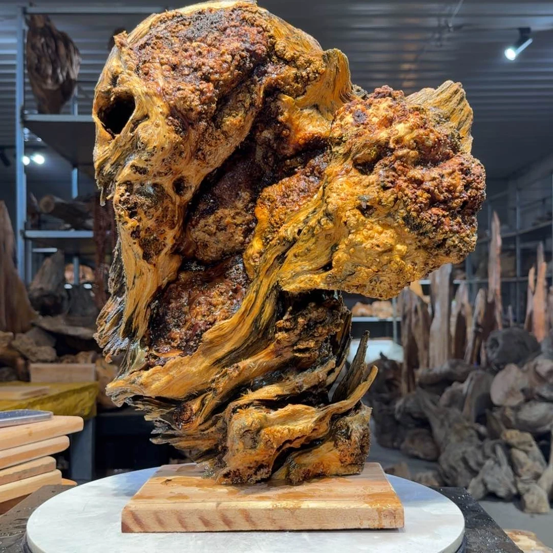 木**王一刀琥珀木73