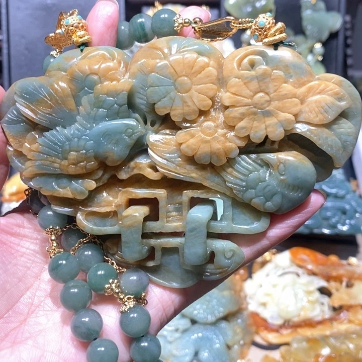 岫玉毛衣链未镶嵌✨****✨