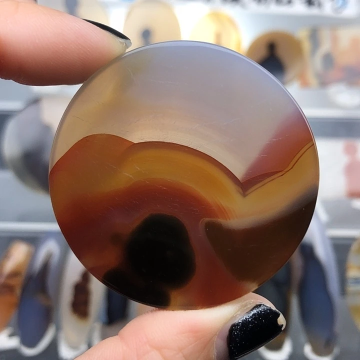 查罗石未镶嵌珠宝半成品45