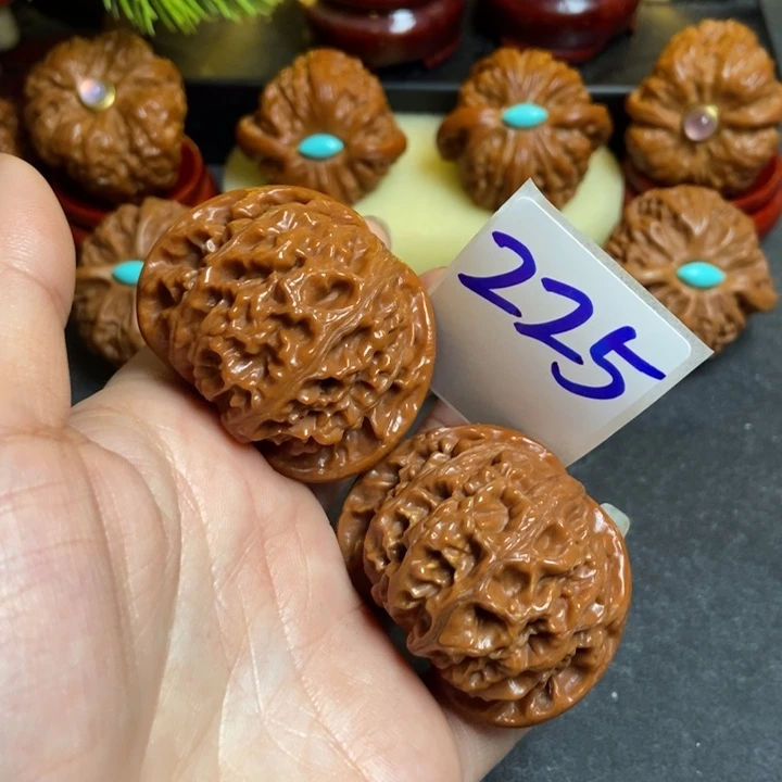 文玩核桃把件44宫灯225