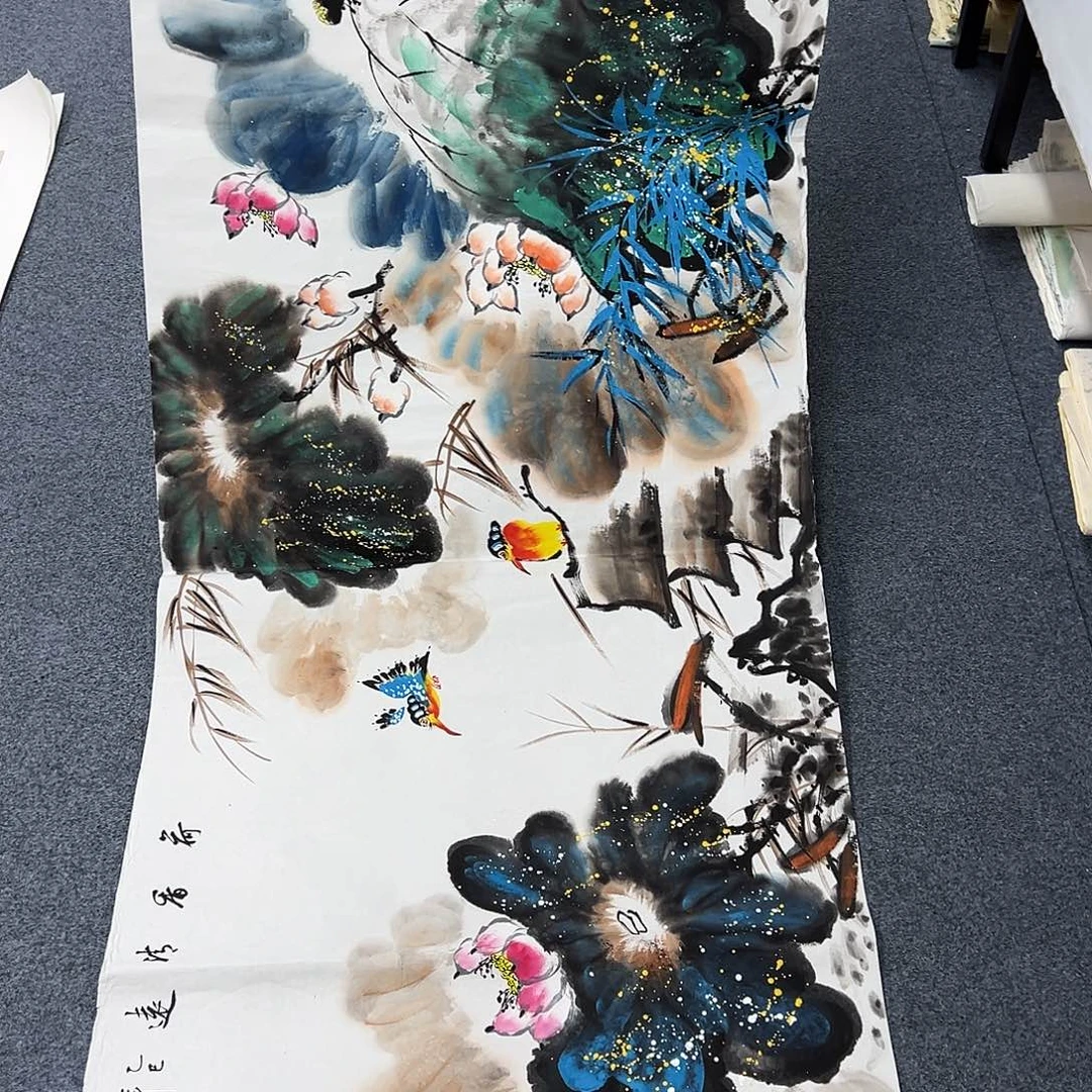 国画纯手绘作品欣赏