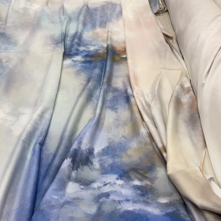 棉天丝棉磨毛2.2米