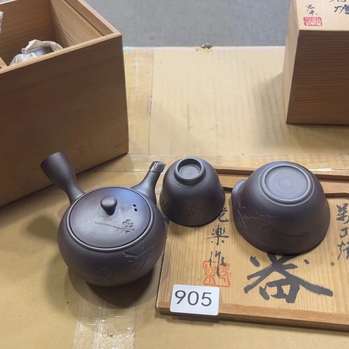 瓷片好看的一壶五杯