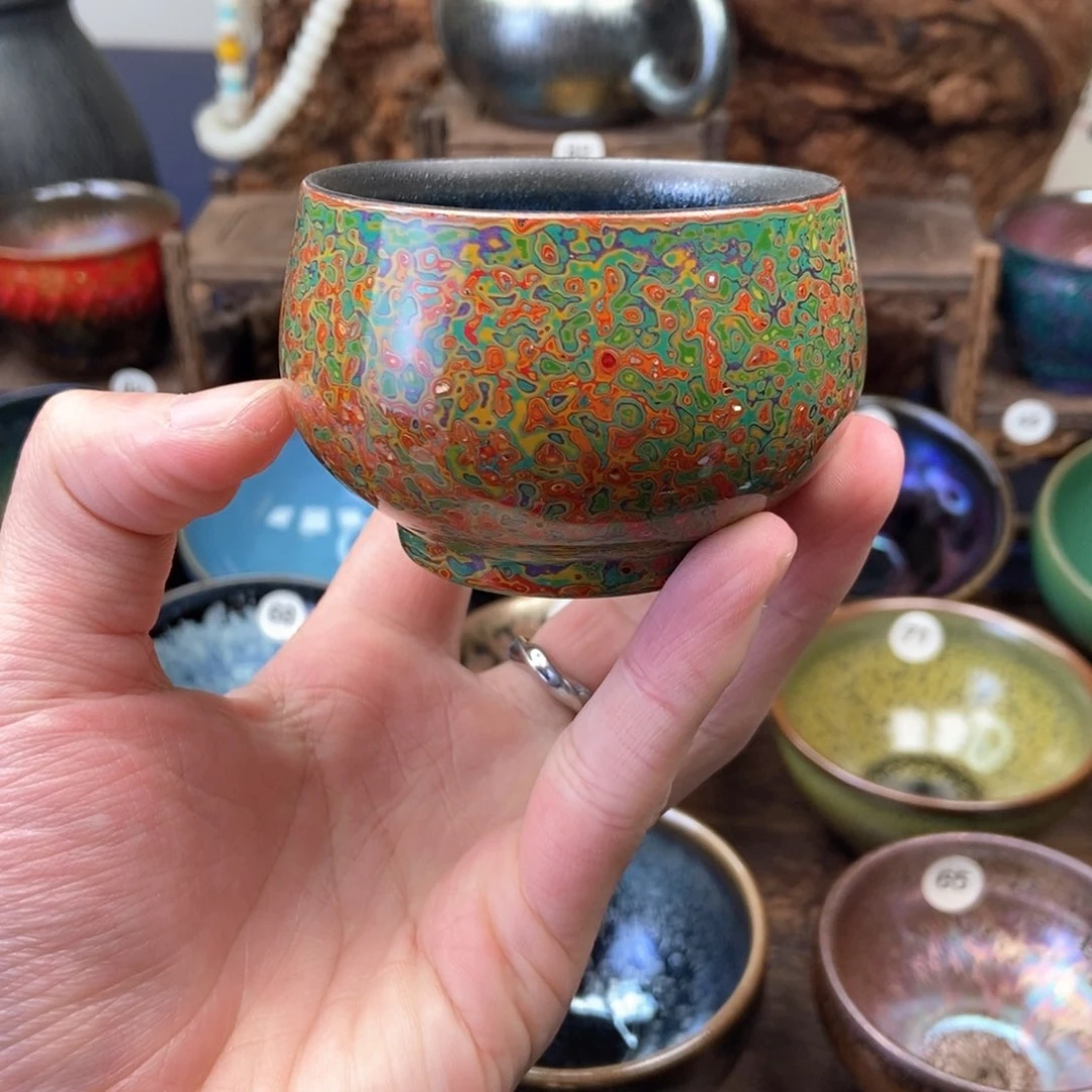 茶盏星云建盏主人杯