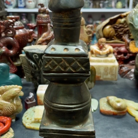 吊坠白玉菩提把件