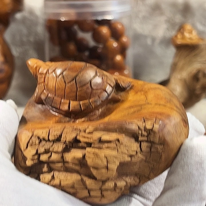 五***套柏木太行崖柏黑油骨料乌龟