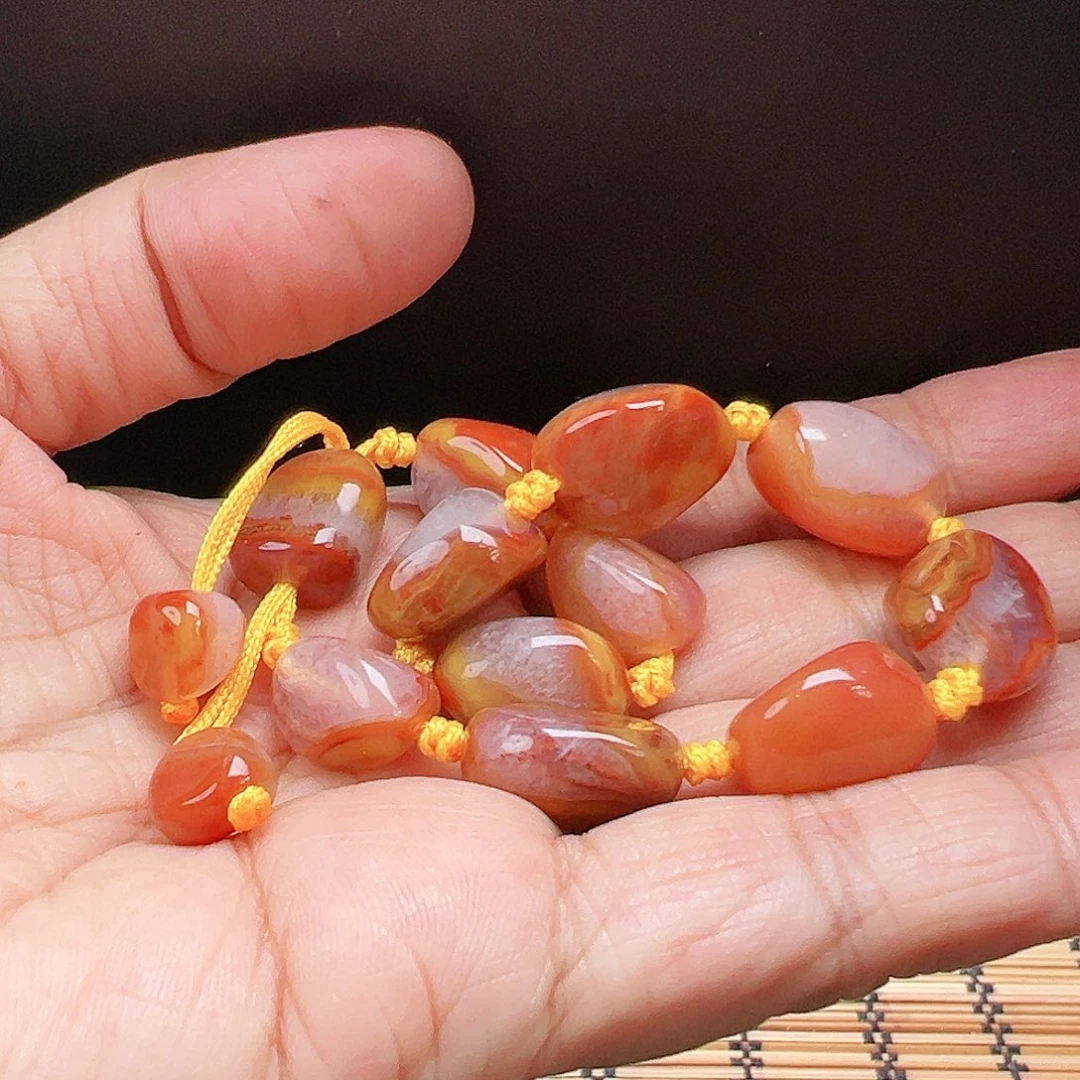 未镶嵌玛瑙/玉髓珠宝半成品