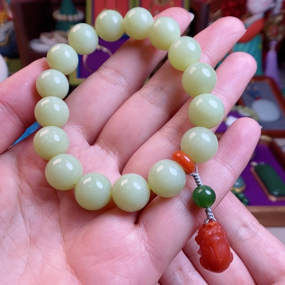 和田玉手链未镶嵌