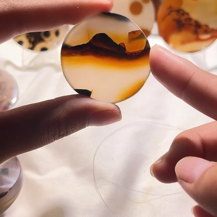 玛瑙/玉髓合金颈饰