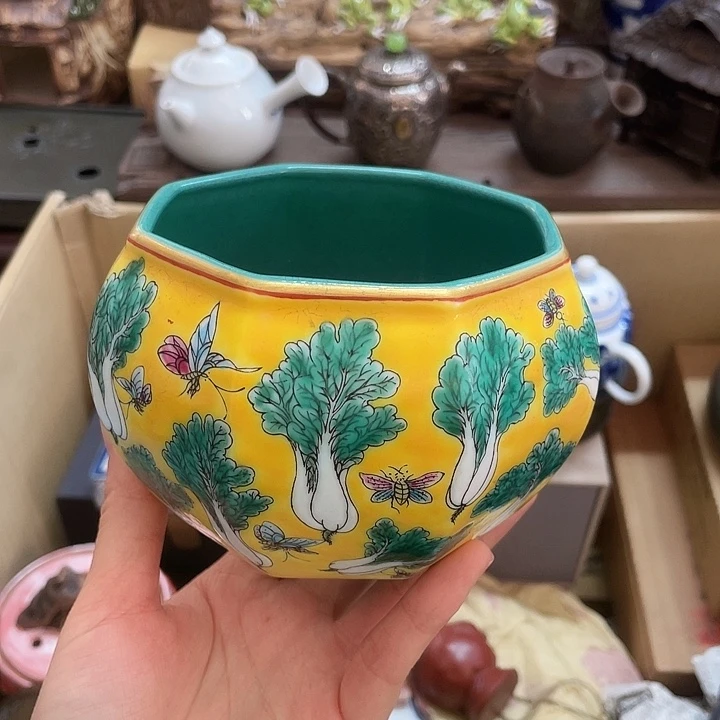 瓷中古工艺品摆件