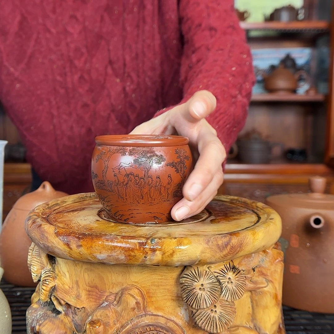 紫砂茶壶一壶李一壶李