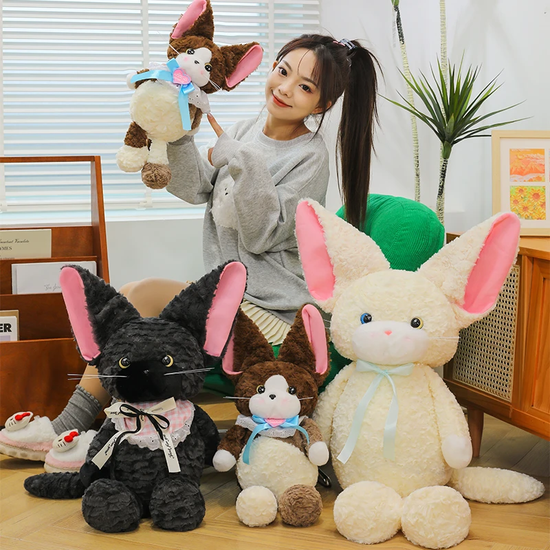 新款卷毛猫玩偶跑跑系列可爱猫咪玩偶公仔女生生日礼物毛绒玩具