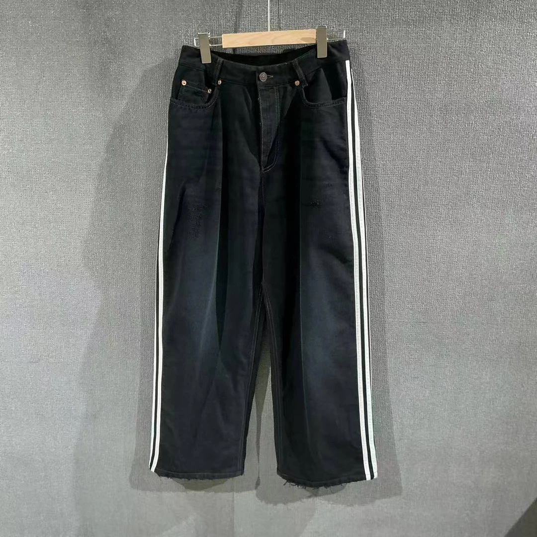 未使用 Balenciaga/巴黎世家 （pm）阿迪达斯联名牛仔裤 xs码/6587
