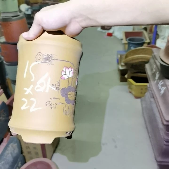 紫砂花盆紫砂花盆放漏大促销