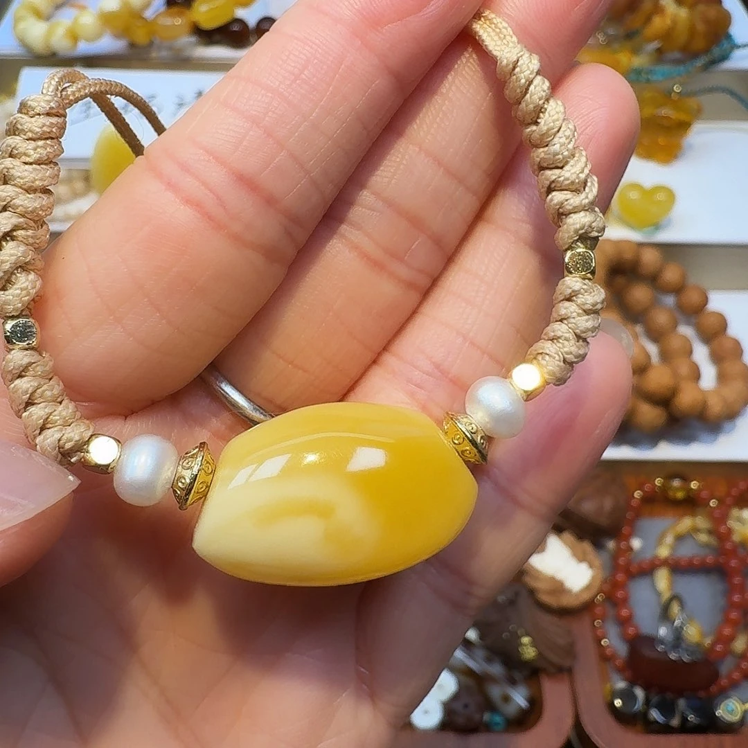 琥珀未镶嵌裸石琥珀蜜蜡配饰