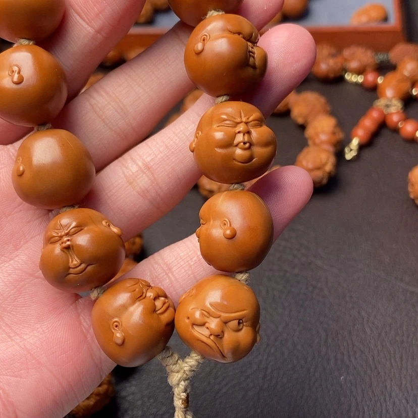 【闪购商品】橄榄核吊坠老**?橄榄核