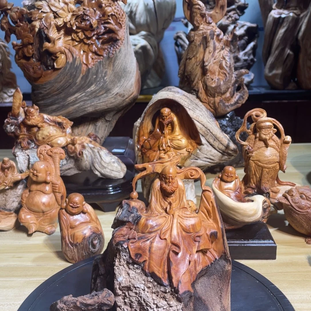 柏木太行崖柏工艺品