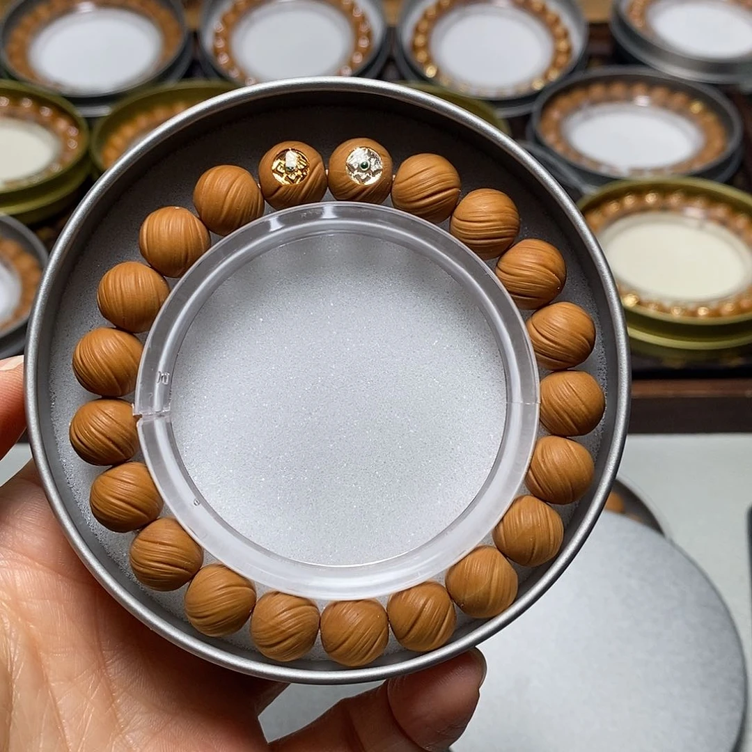 猴头核桃手串346号11左右双标定风珠全品