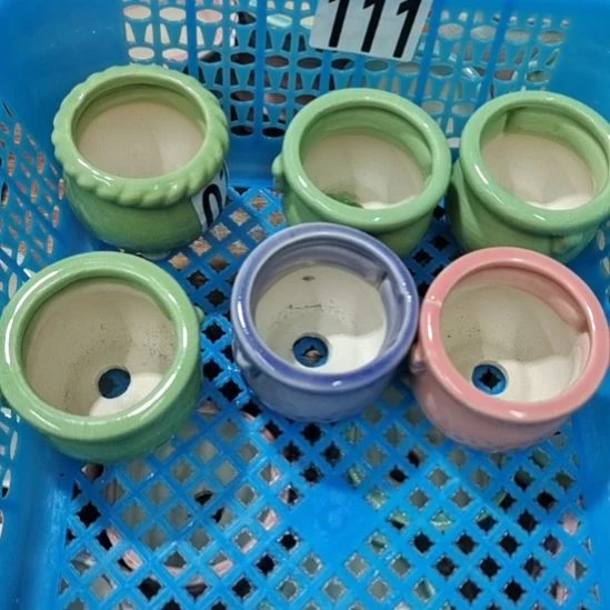 微瑕陶瓷盆满12包邮