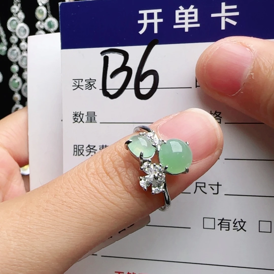 银S925镶嵌手链翡翠