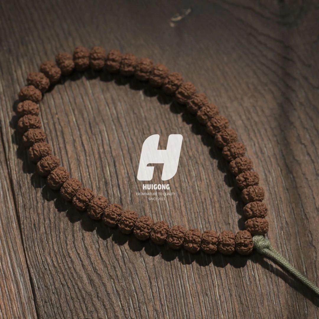 【薈供】金刚菩提  原桩平细手串 H 0200