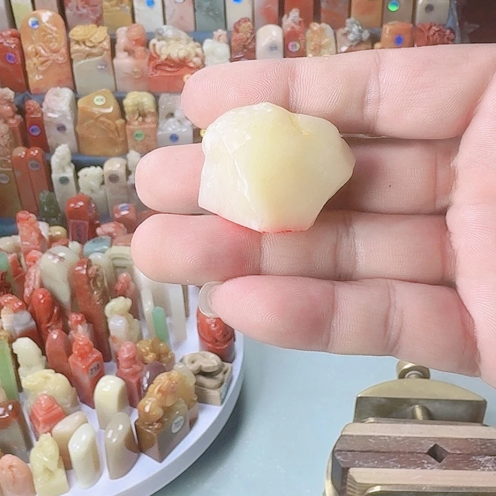 昌化石印石老挝芙蓉石手工篆刻印章