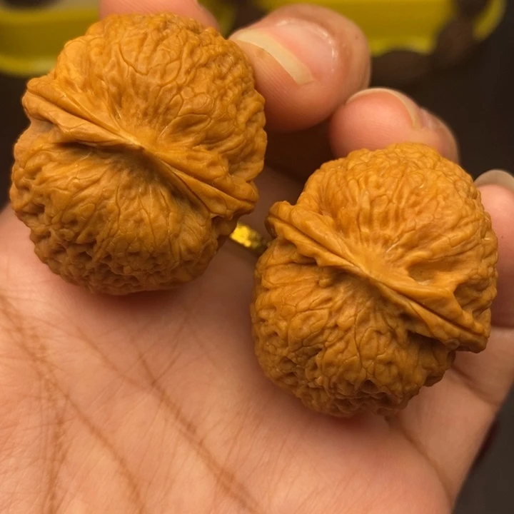 吊坠文玩核桃37尺鱼子元宝