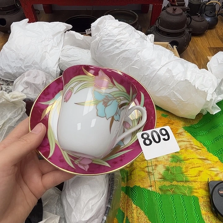 瓷片呀工艺品摆件瓷器摆件正能量