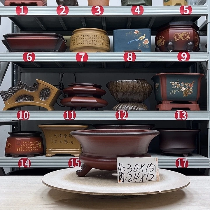 紫砂花盆紫砂花盆