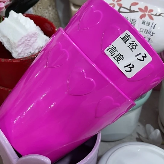 多肉绿植陶瓷花盆9.9包邮，有孔