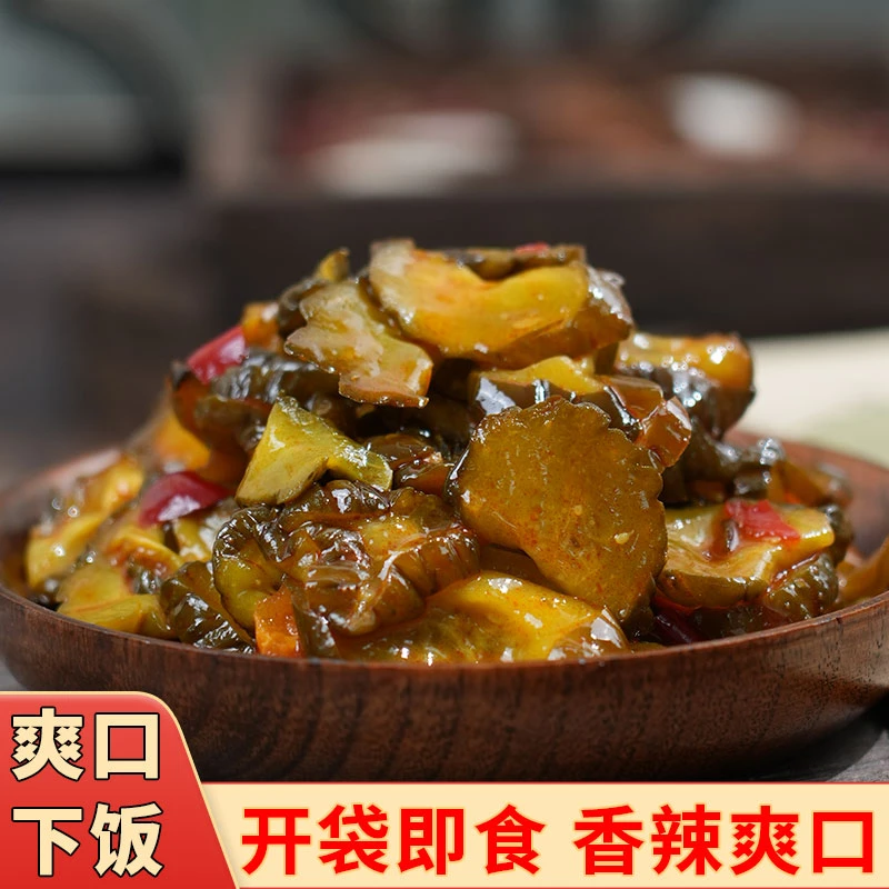 香甜瓜片便携包装的香甜黄瓜片畅享清新甜脆酱菜