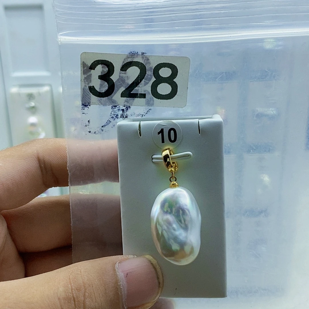 颈饰合金淡水珍珠