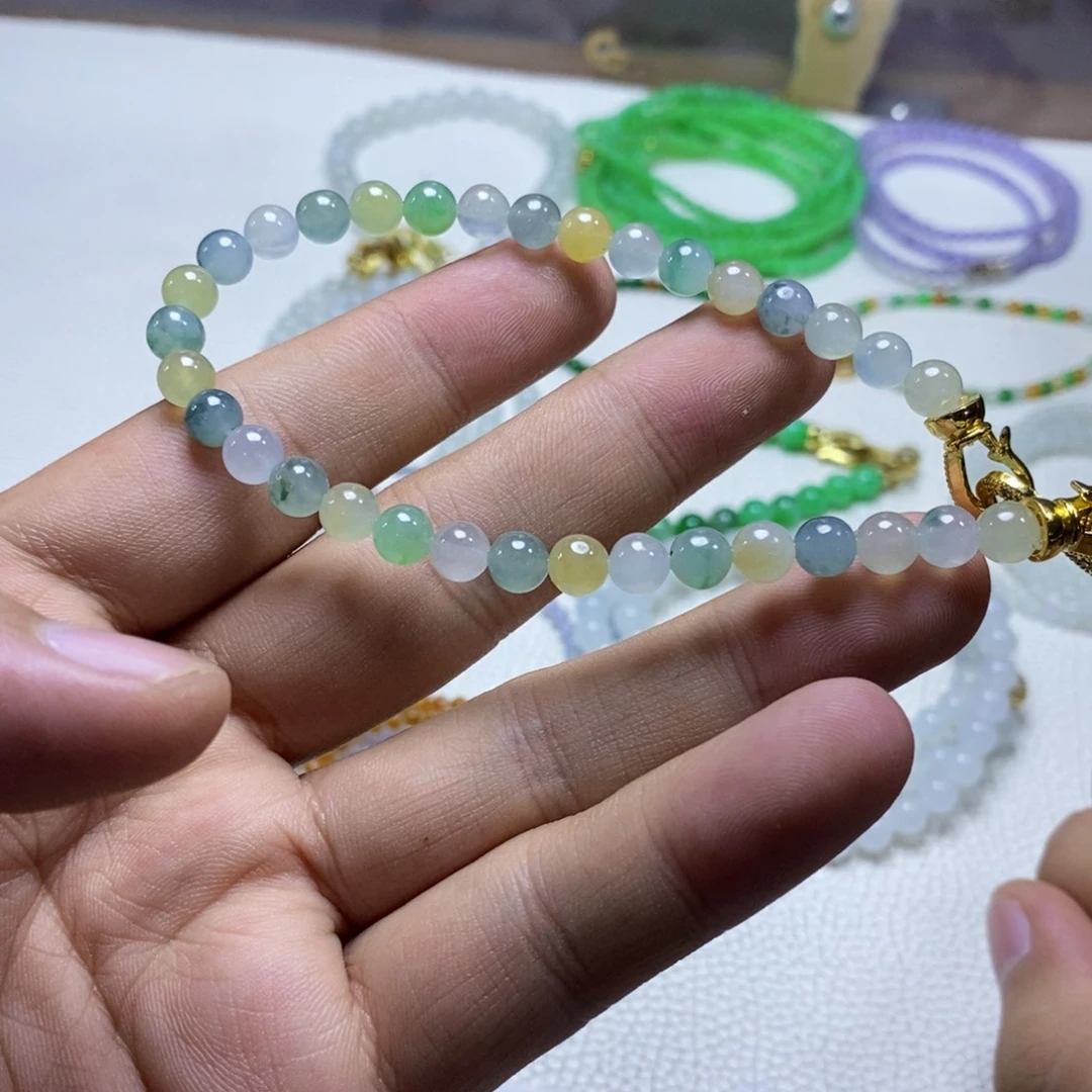 定制翡翠未镶嵌缅甸翡翠a货卡6