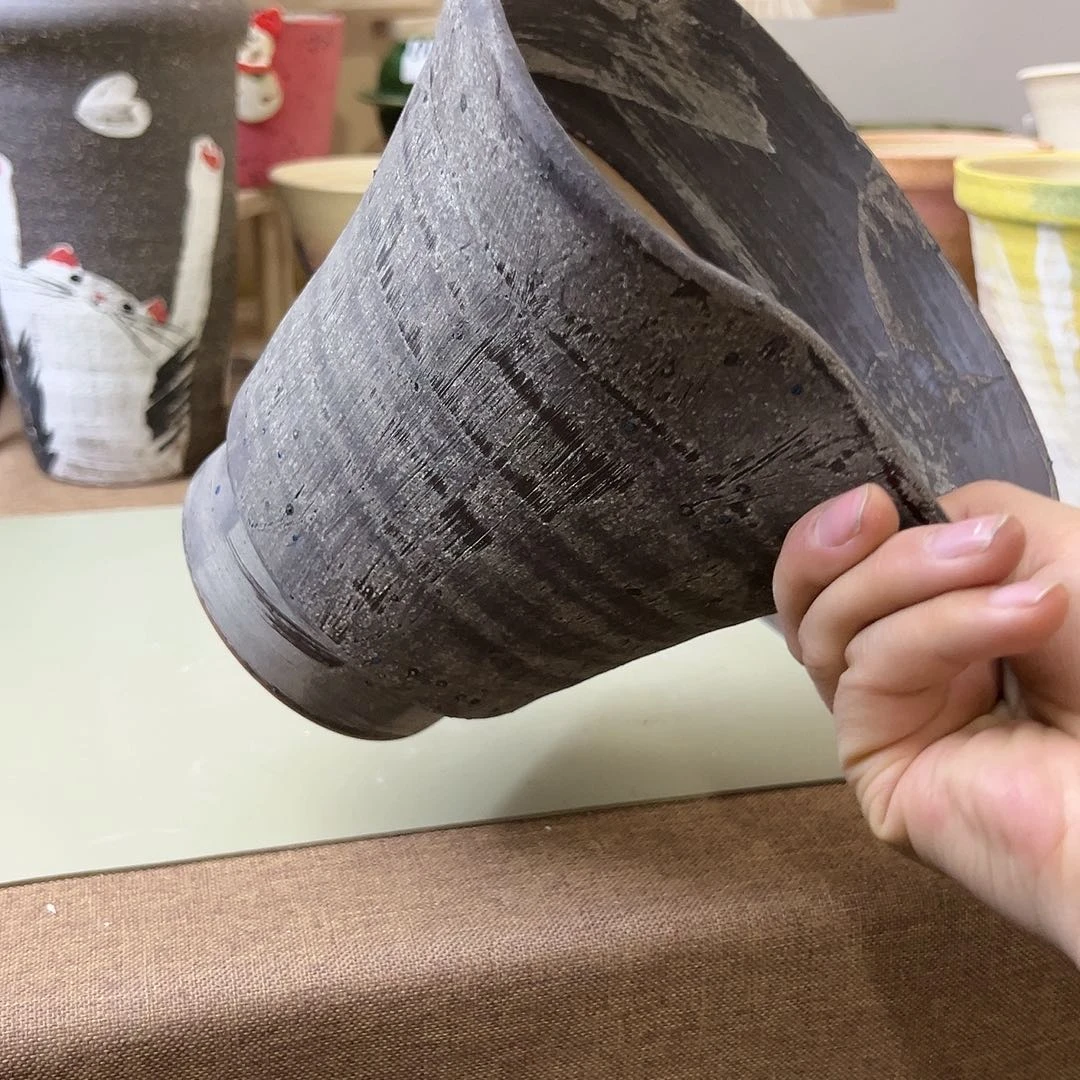 景德镇陶瓷口14直径20高17