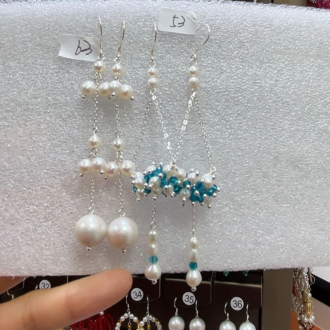 *****925银博雅手作S925纯银耳饰