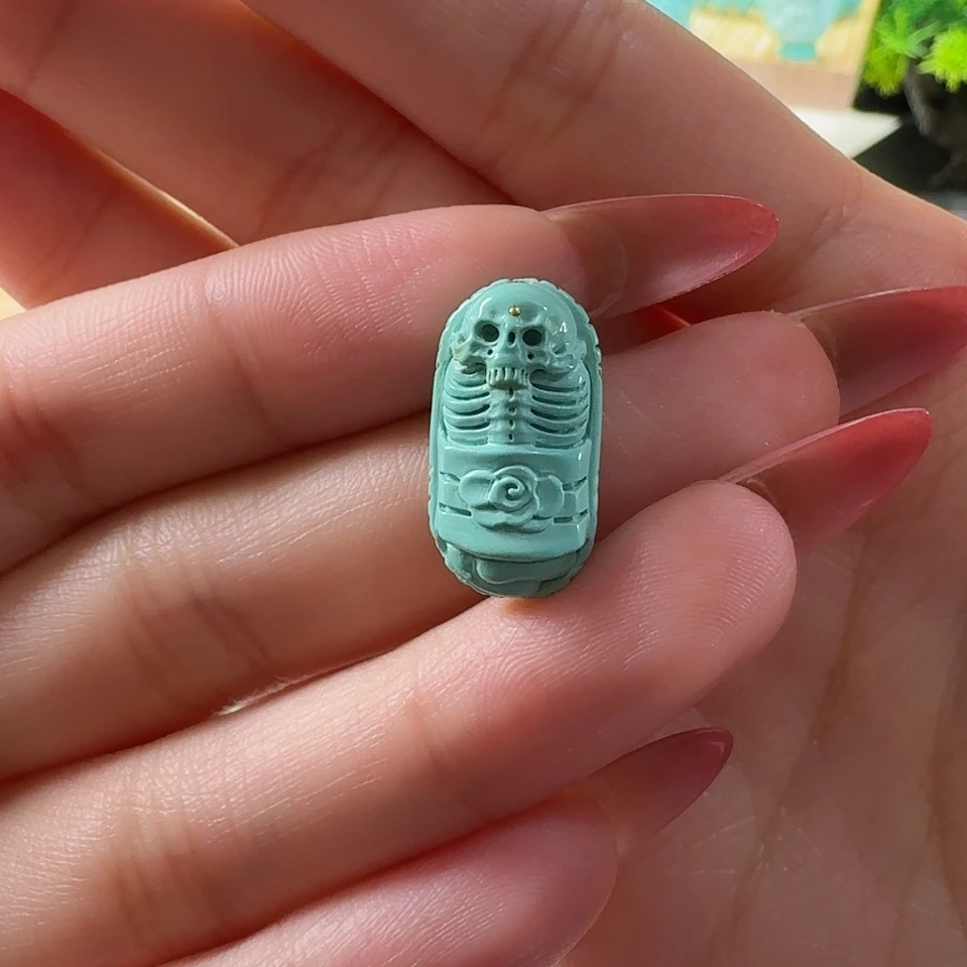 绿松石未镶嵌吊坠(不含链)