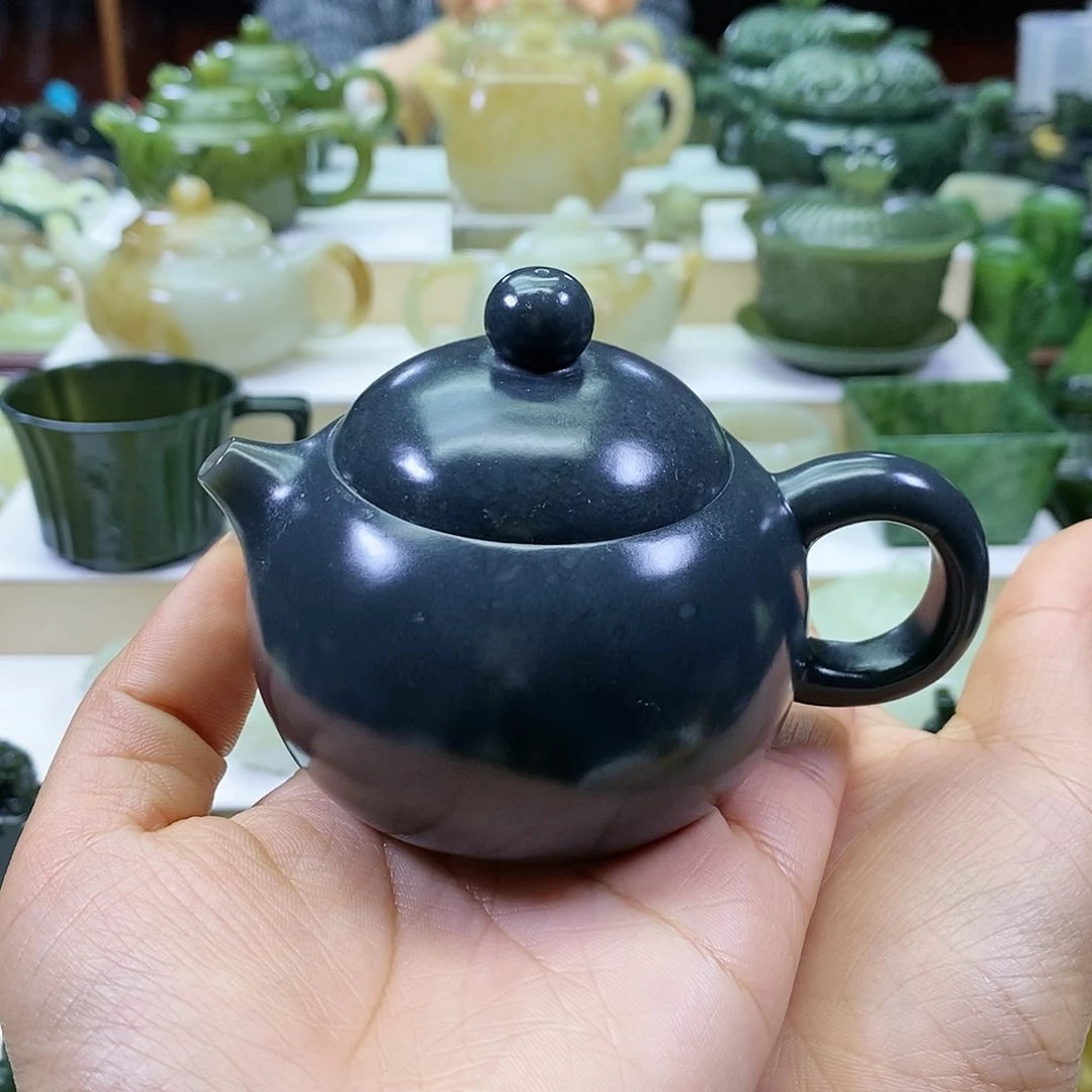 和田玉茶壶未镶嵌