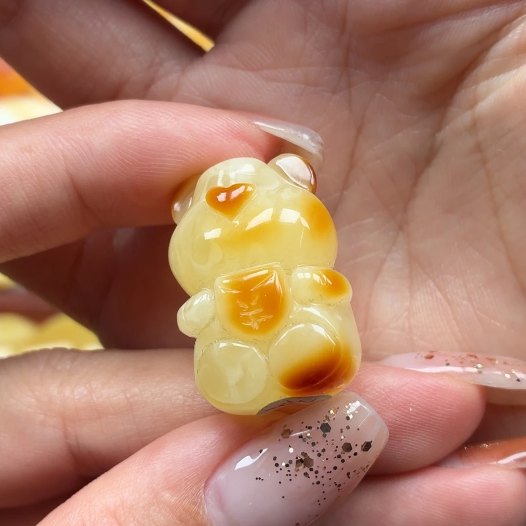 琥珀未镶嵌裸石蜜蜡