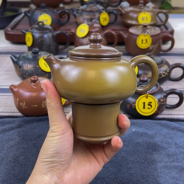 用***1坭兴陶原矿坭料制作无盒
