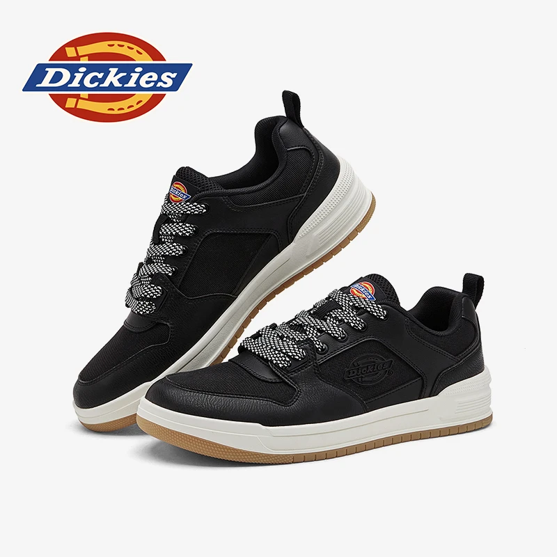 Dickies复古圆头秋季鞋子休闲板鞋增高平跟时尚百搭男士透气小众