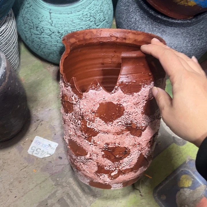 复古红高24口14带孔