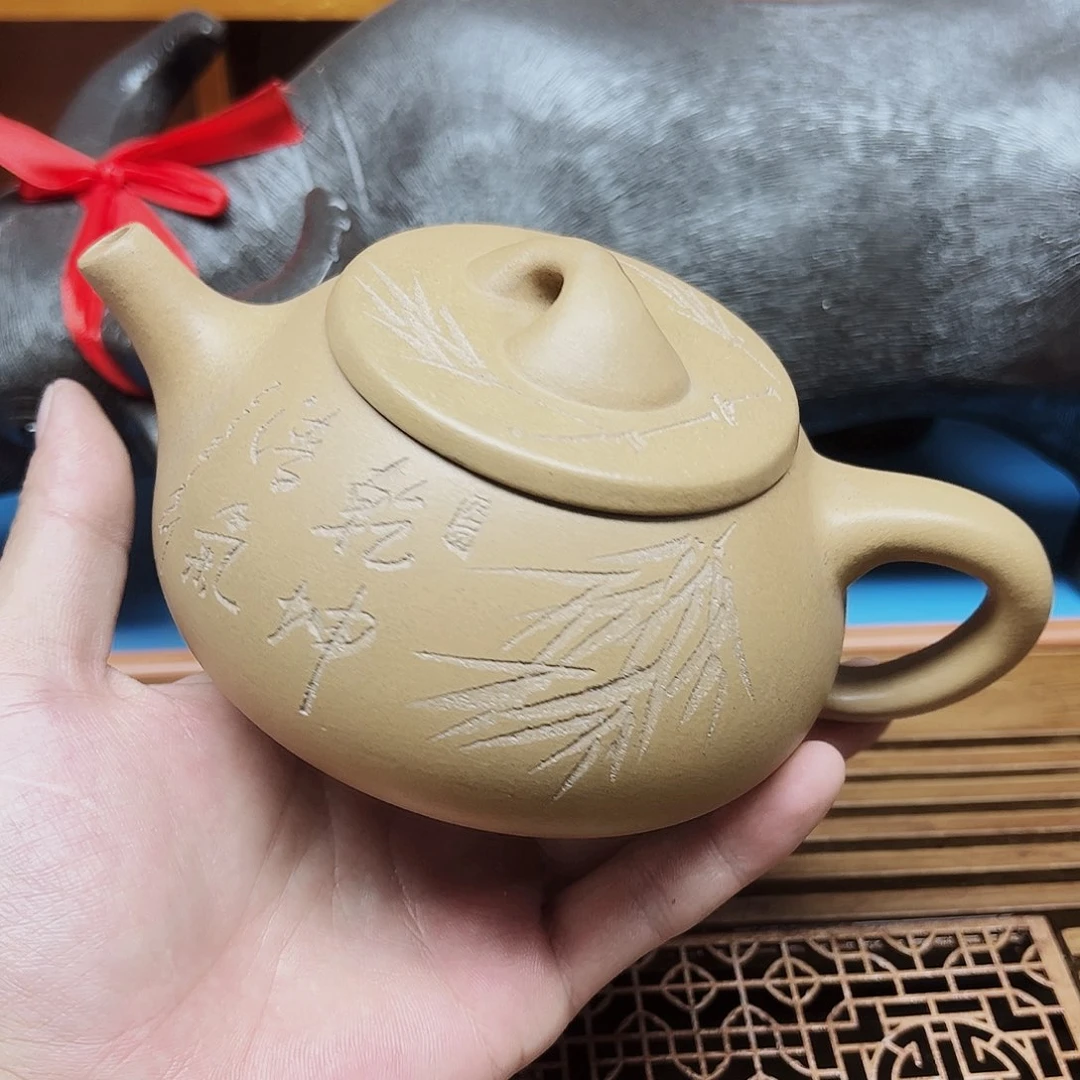 茶壶紫砂宜兴原矿紫砂壶手工制作