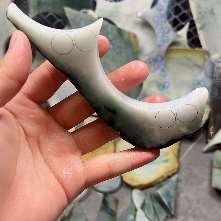 翡翠未镶嵌颈饰纯天然缅甸翡翠
