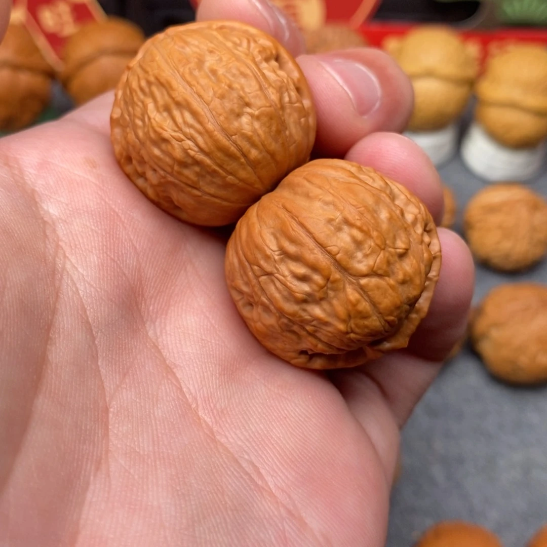 文玩核桃把件树皮球