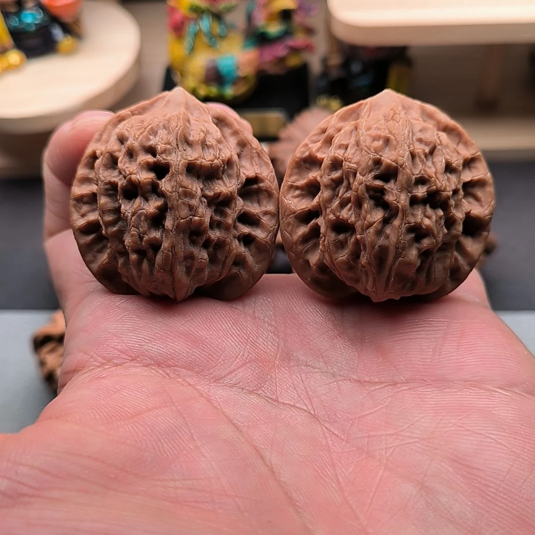 吊坠文玩核桃山地崔凯公子帽40尺