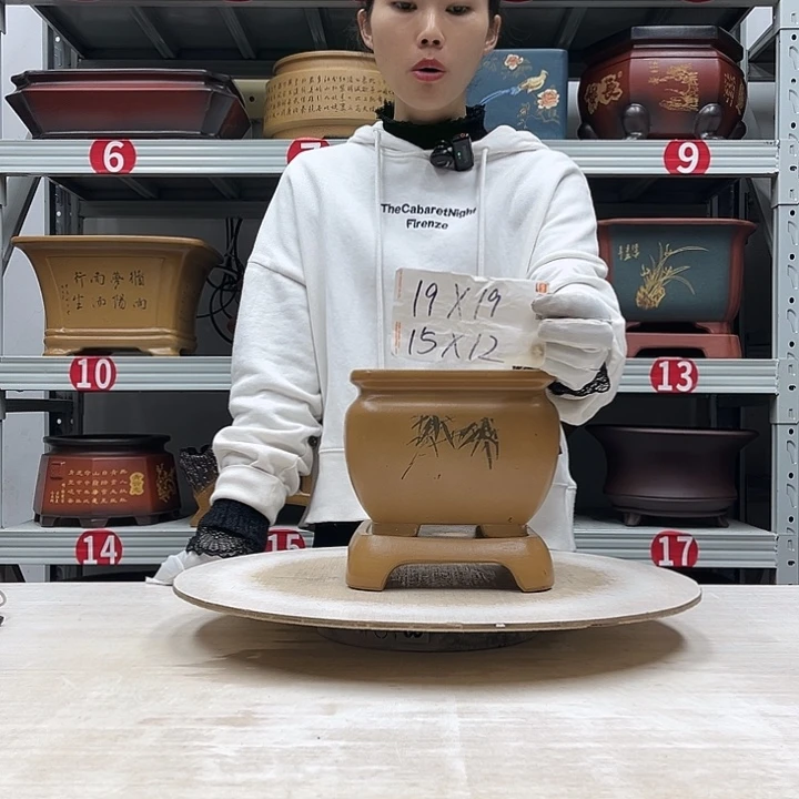 紫砂花盆紫砂花盆