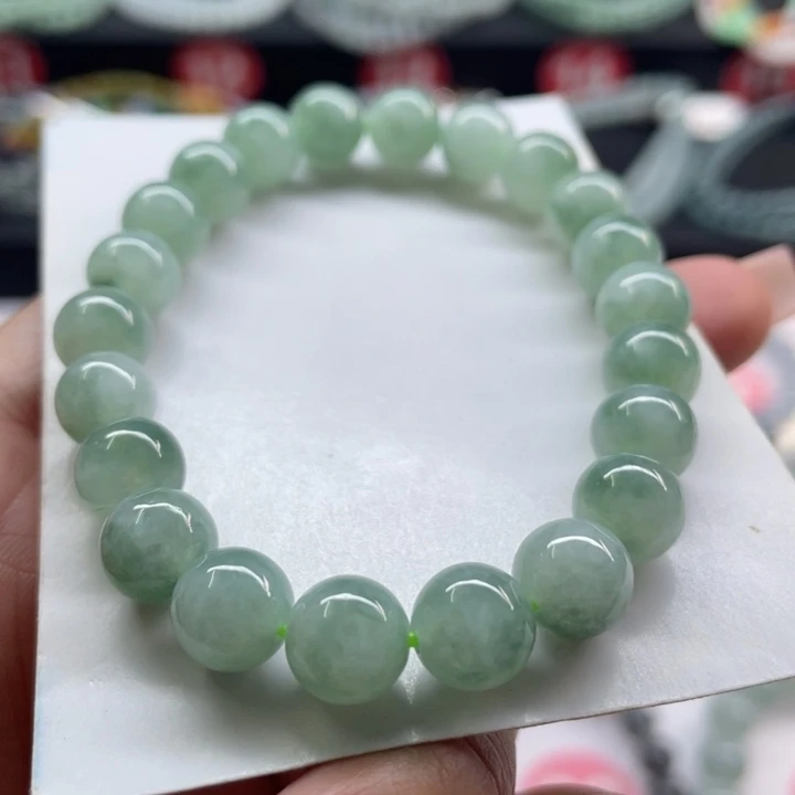 未镶嵌手链翡翠卡8.8