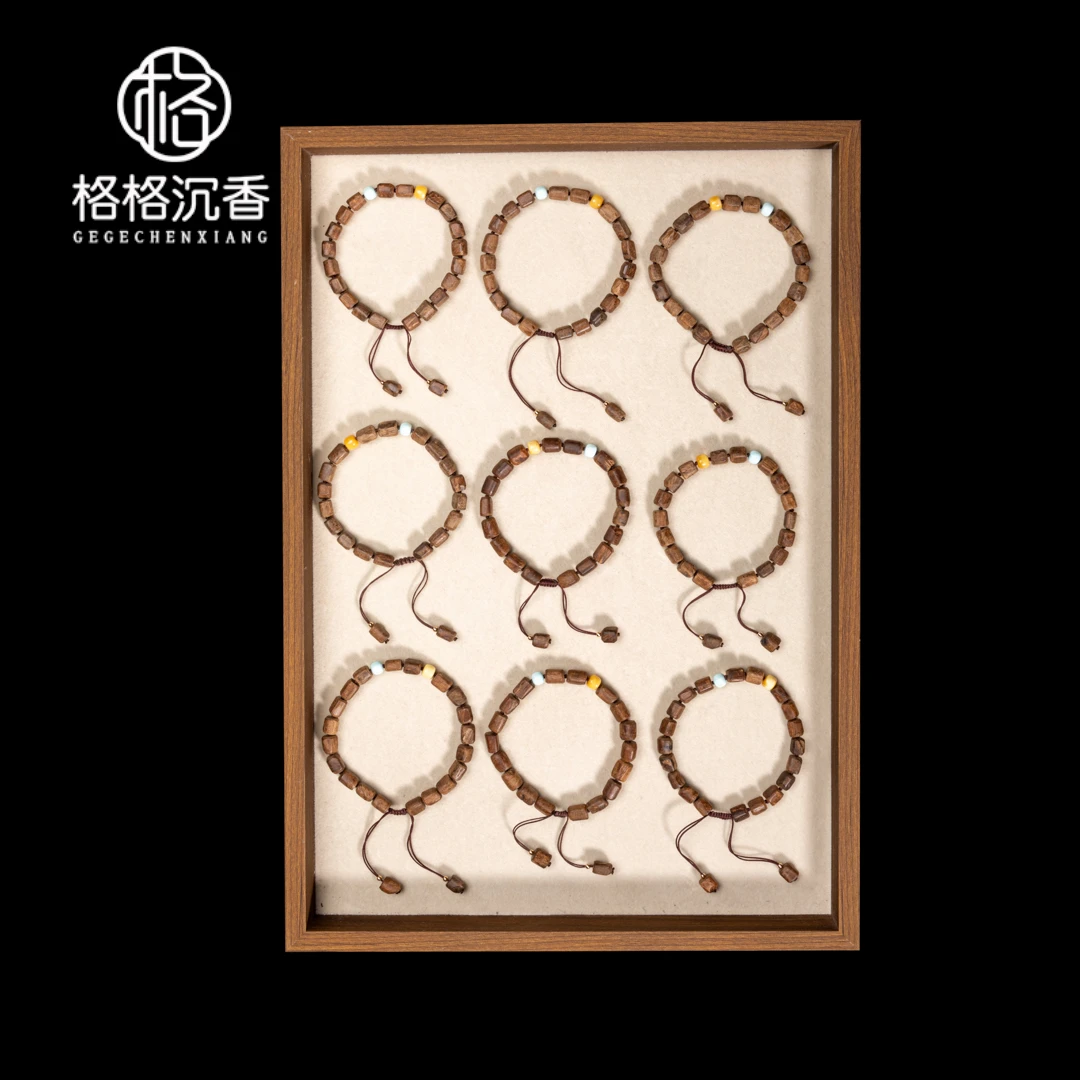沉香斯里兰卡沉水DIY单圈双圈合集  沉香文创