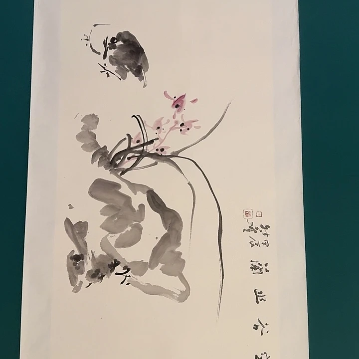 国画徐老师画作画作